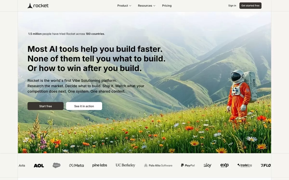 https://www.rocket.new/pricing, one of the best AI app builders