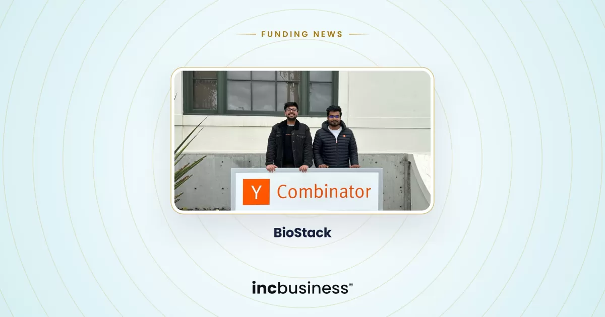 BioStack funding: co-founders Sanat Mishra and Parth Patwa