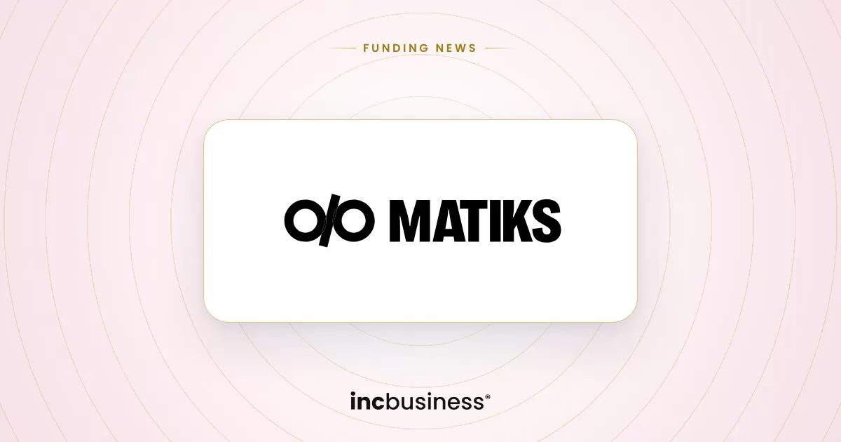 Matiks funding: the Matiks logo on a light background with the Funding News label