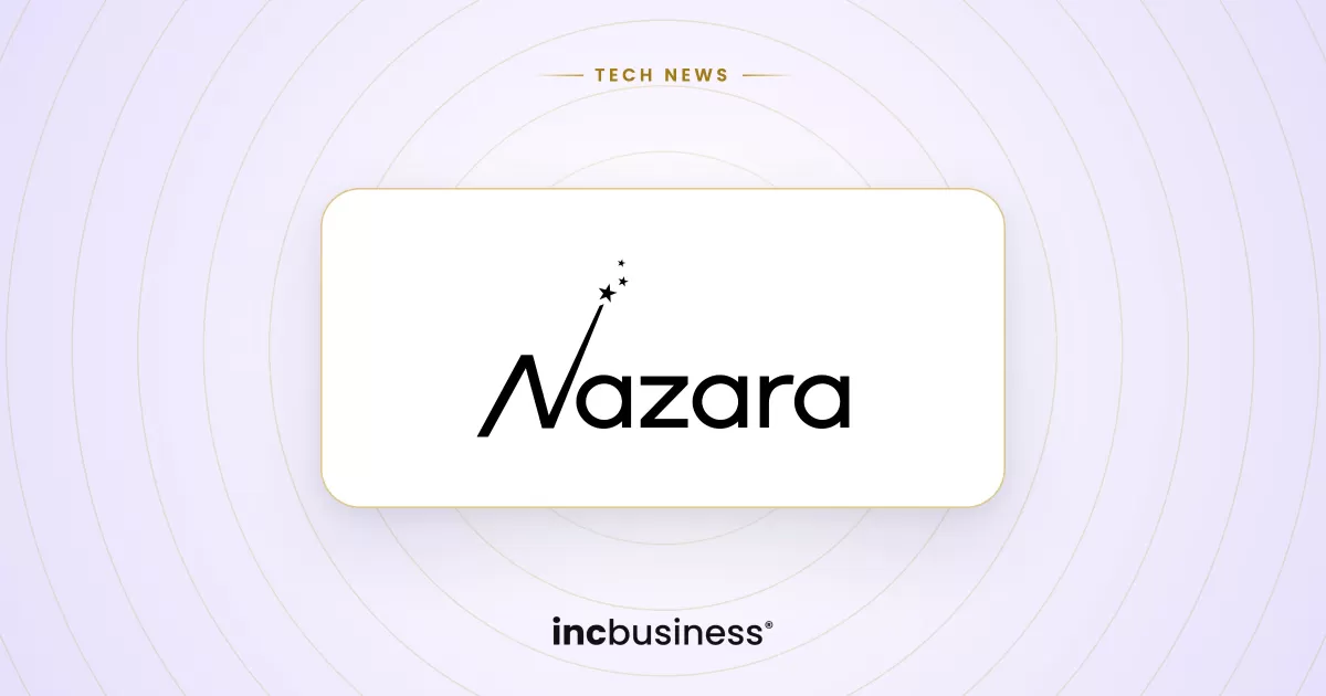 Nazara Technologies Q2 results: the company's N logo on a light background with Tech News label