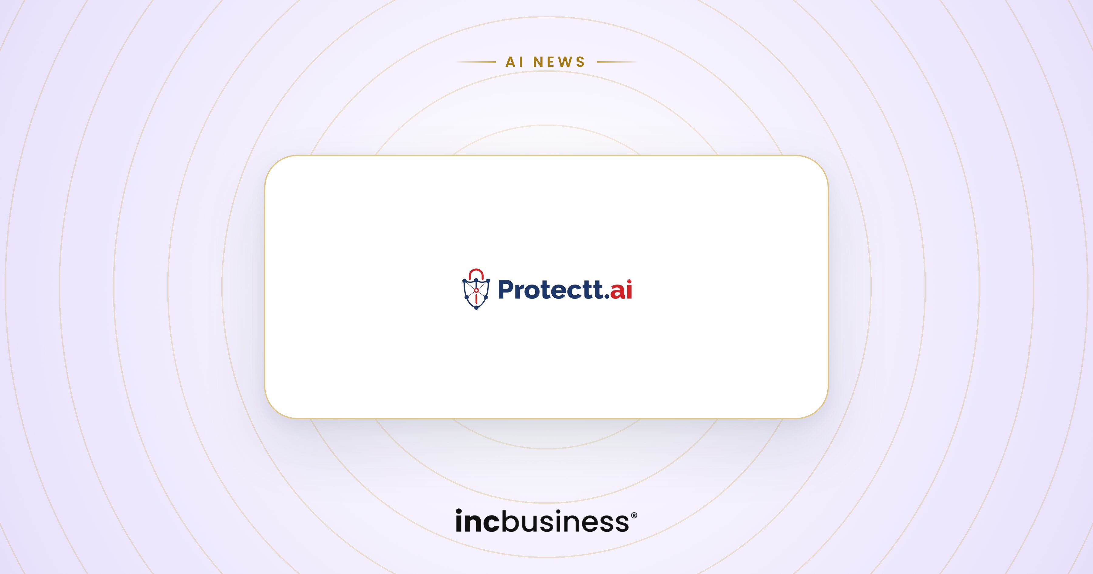 Protectt.ai AI news: the company's logo on a light background