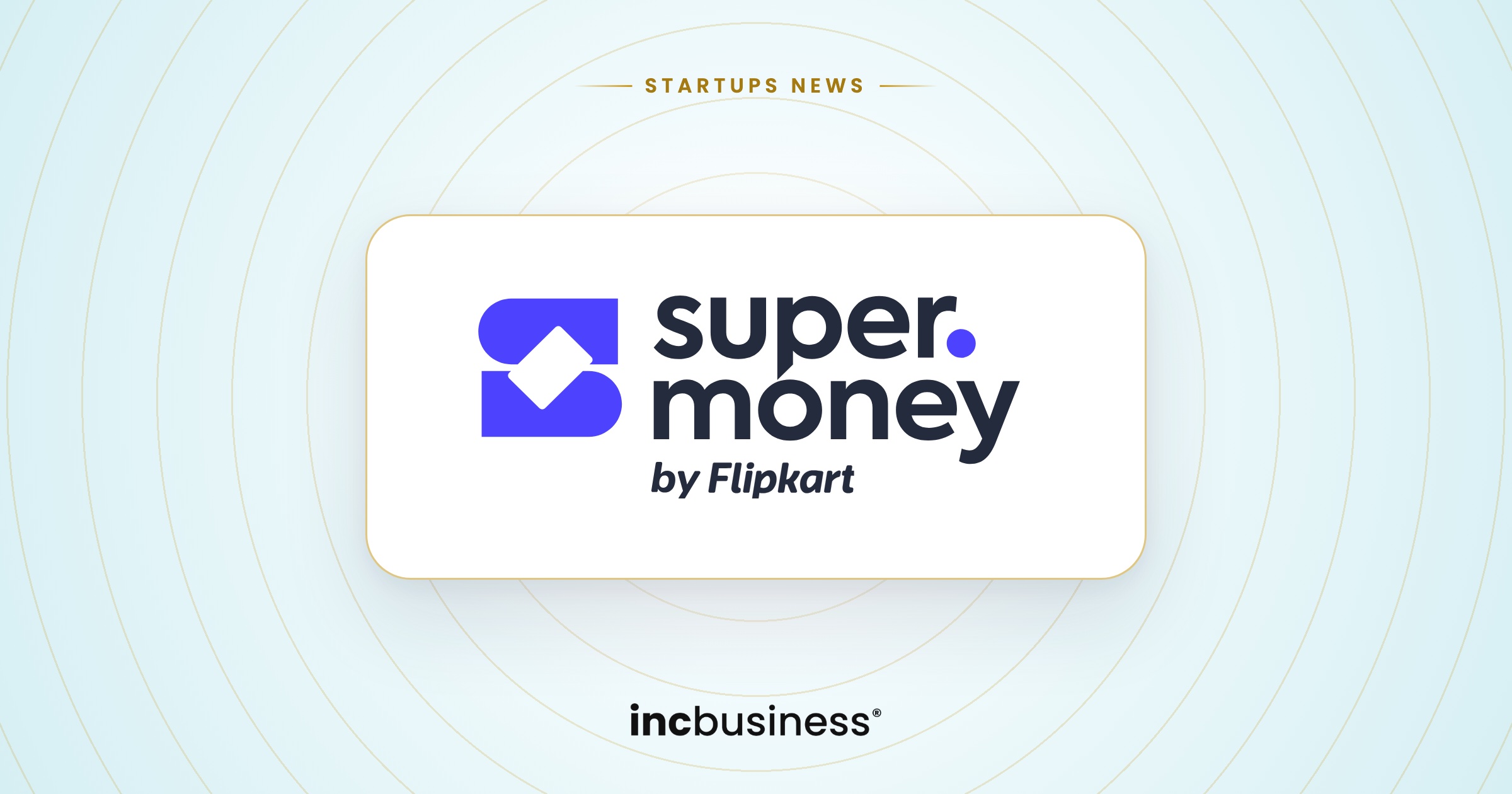 super.money logo, the Flipkart-backed UPI app, on a light background