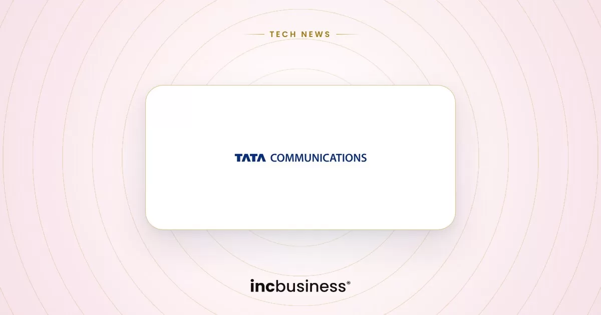 Tata Communications news: the Tata Communications logo on a light cover