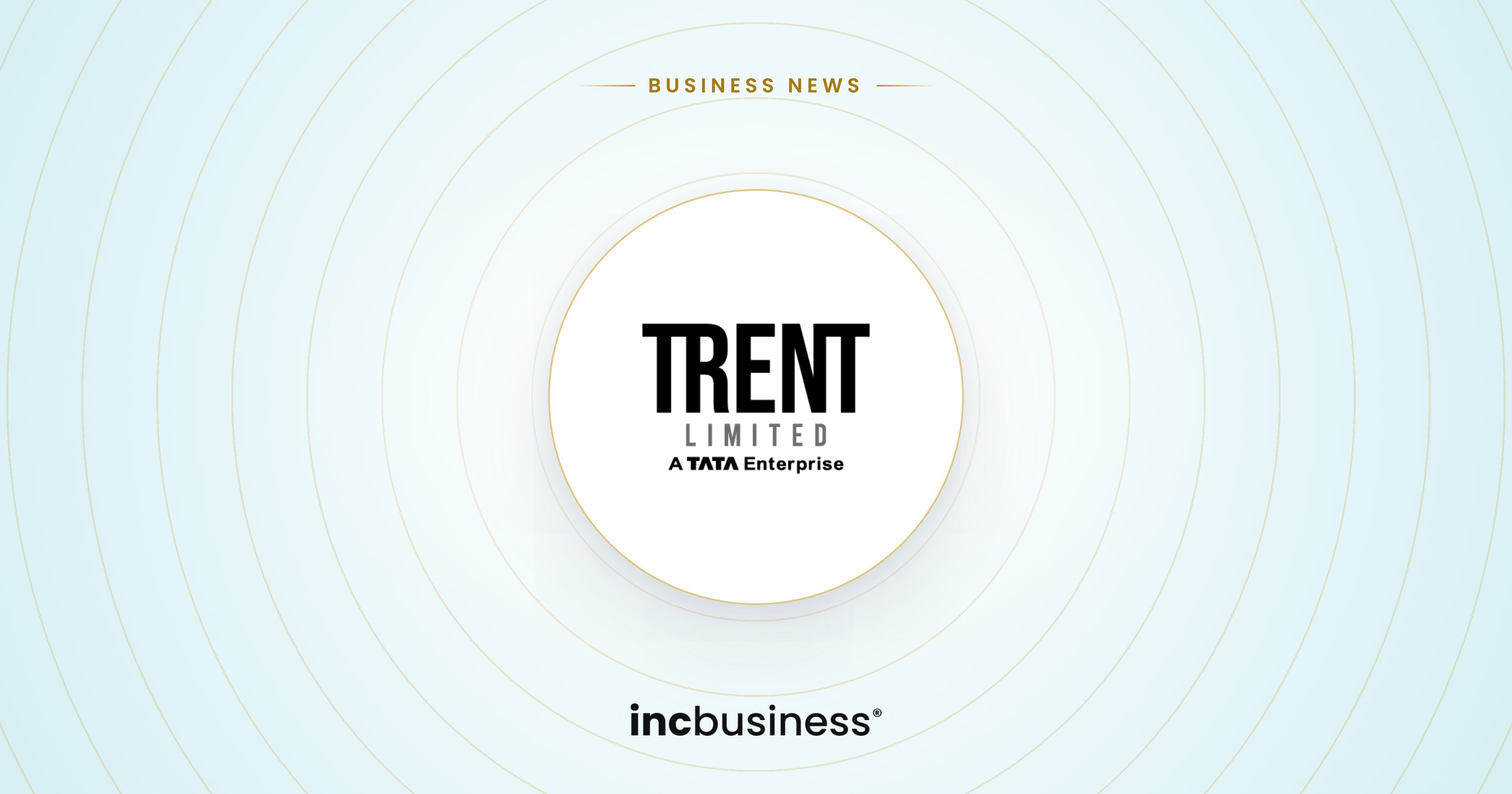 Trent business news: Trent Limited logo on a light blue cover