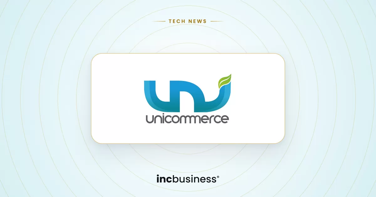 Unicommerce Tech News: the Unicommerce logo on a light cover