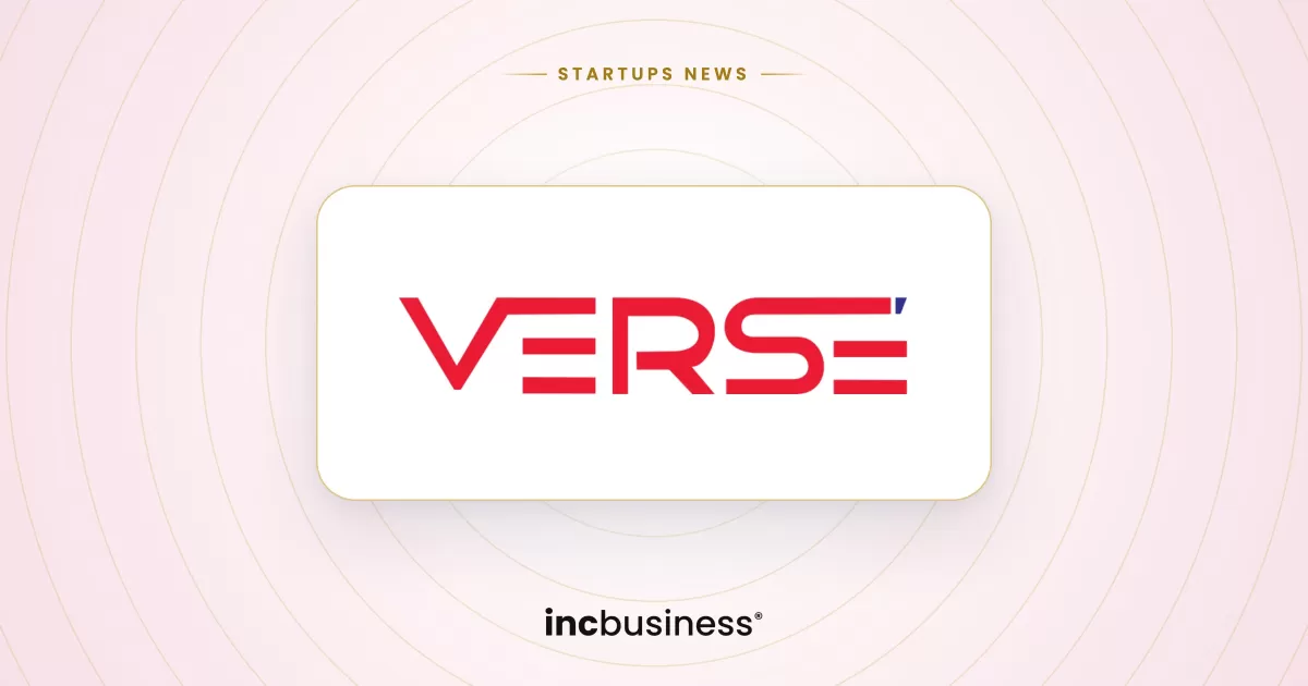 VerSe Innovation news: the VerSe logo on a light background with the incbusiness logo