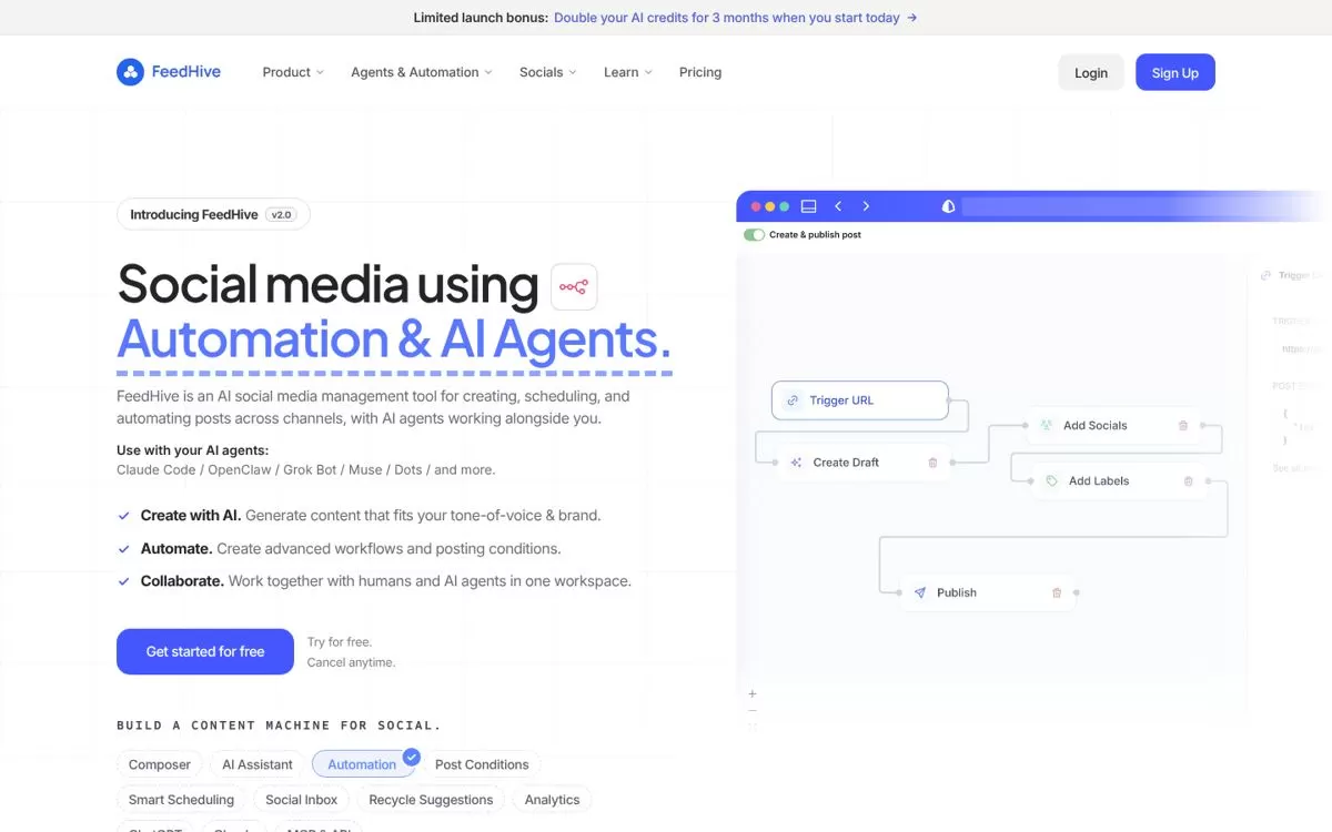 FeedHive website