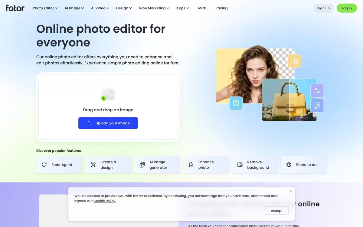 Fotor website