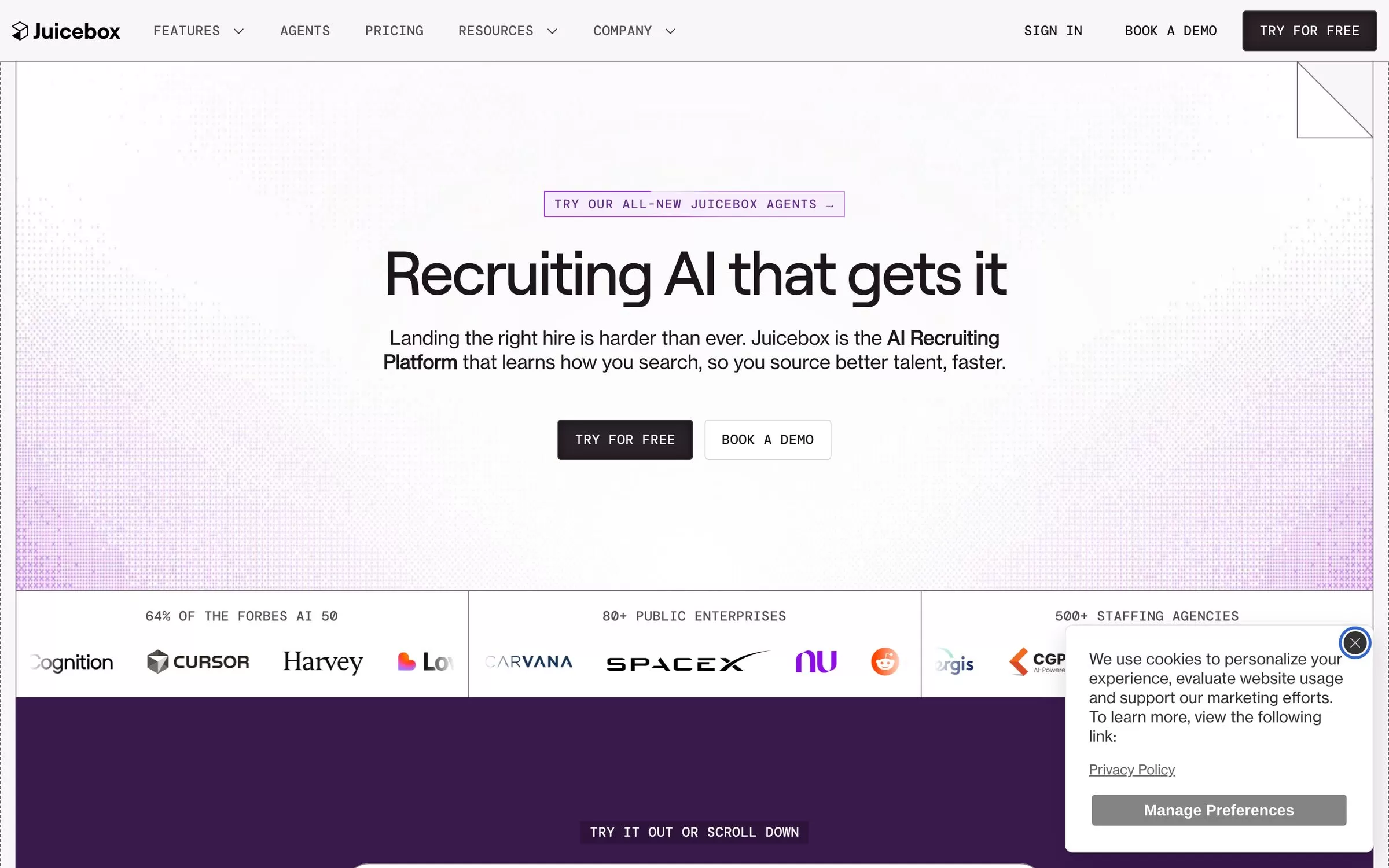 Juicebox website