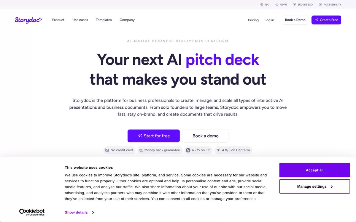 Storydoc website