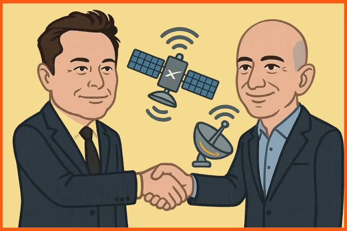 Starlink & Amazon Strike First Satellite Broadband Deals in India Ahead of Spectrum Showdown