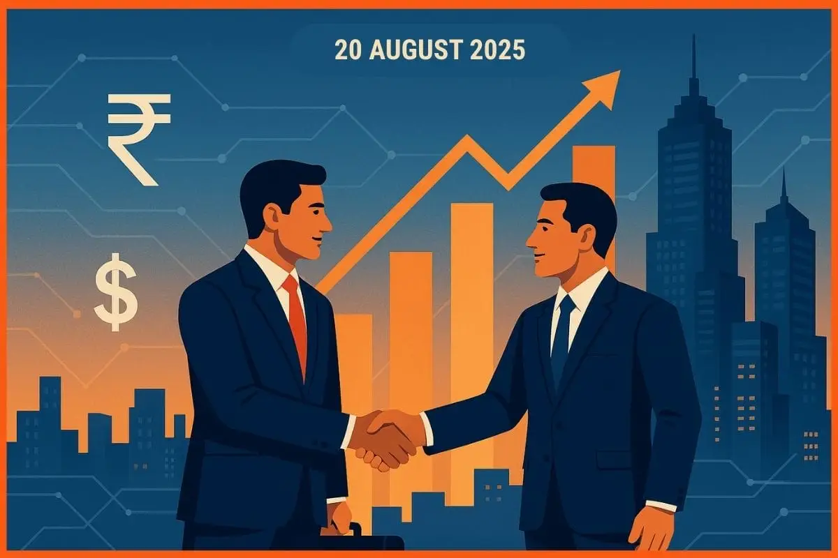Daily Indian Funding Roundup & Key News - 20 August 2025: Mithila Foods Raises ₹1.5Cr, Motilal Oswal Ups Paytm Stake & More