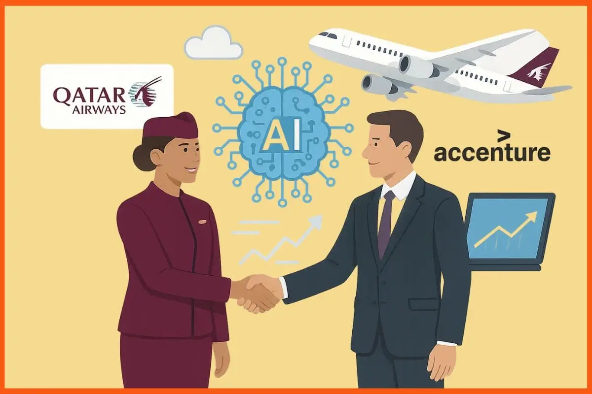 Qatar Airways Partners with Accenture to Drive AI-Powered Innovation and Transform Aviation Excellence