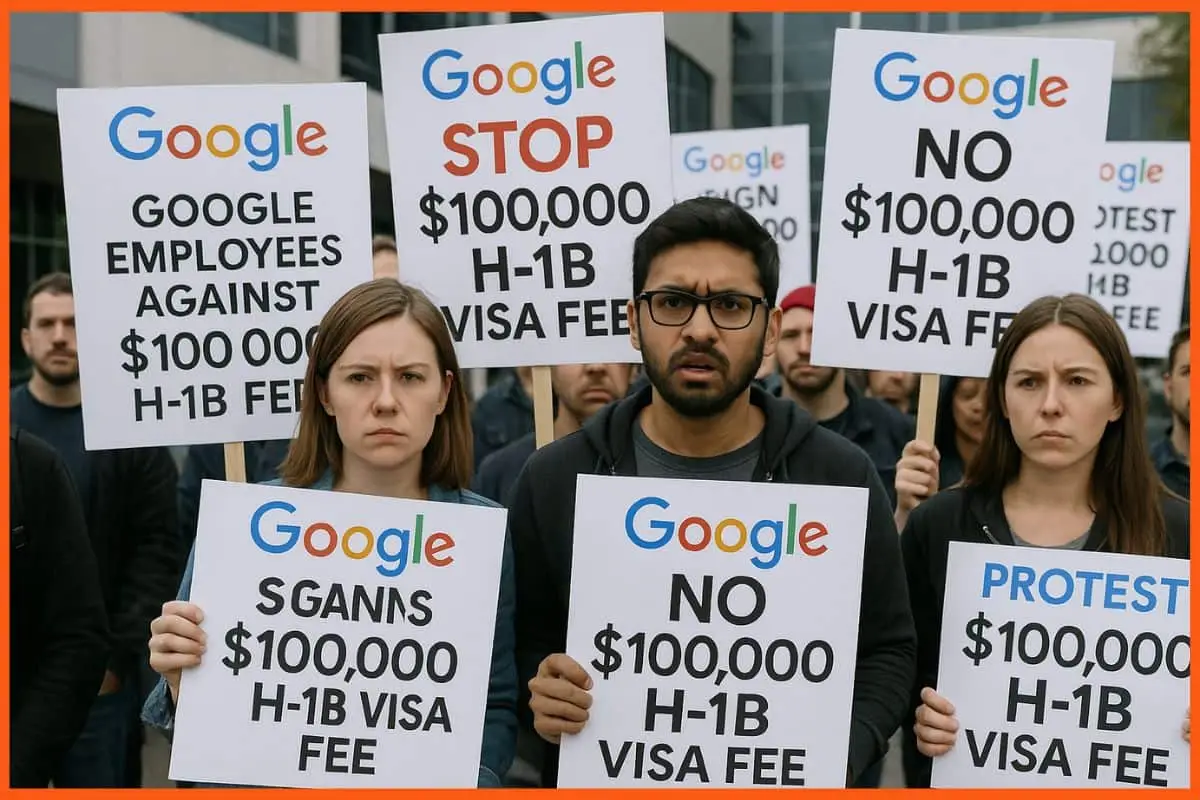 From Code to Protest: Google Workers vs Trump’s H-1B Order