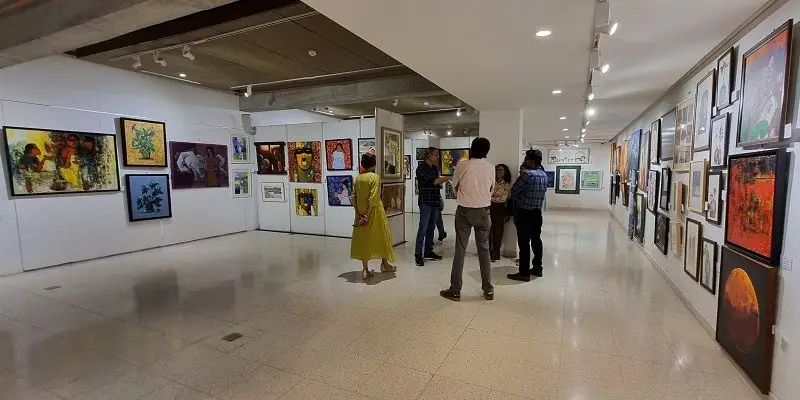 200 artworks, 155 artists: Rotary Club of Bangalore celebrates 18th edition of its educational fundraiser exhibition