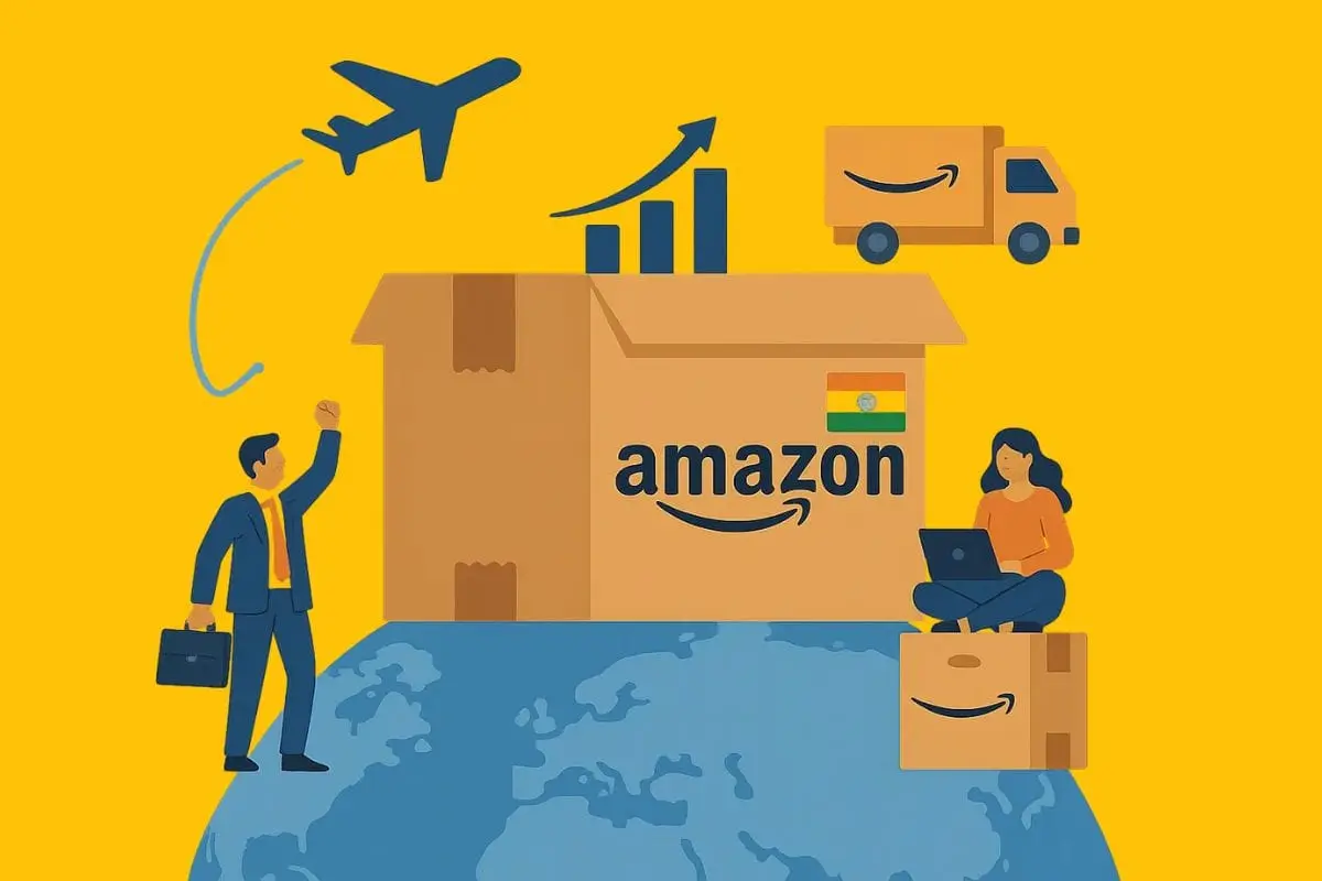 Amazon Crosses $20 Billion E-Commerce Exports from India, Targets $80 Billion by 2030