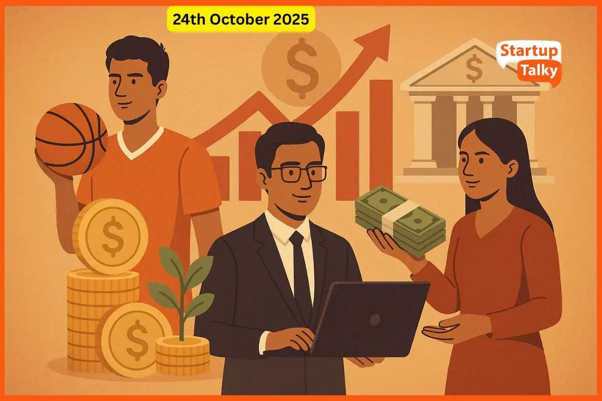 Daily Indian Funding Roundup & Key News – 24th October 2025: Michezo Sports Raises $2.5 Mn, Pave Bank Secures $39 Mn, Deepinder Goyal Commits $25 Mn & More
