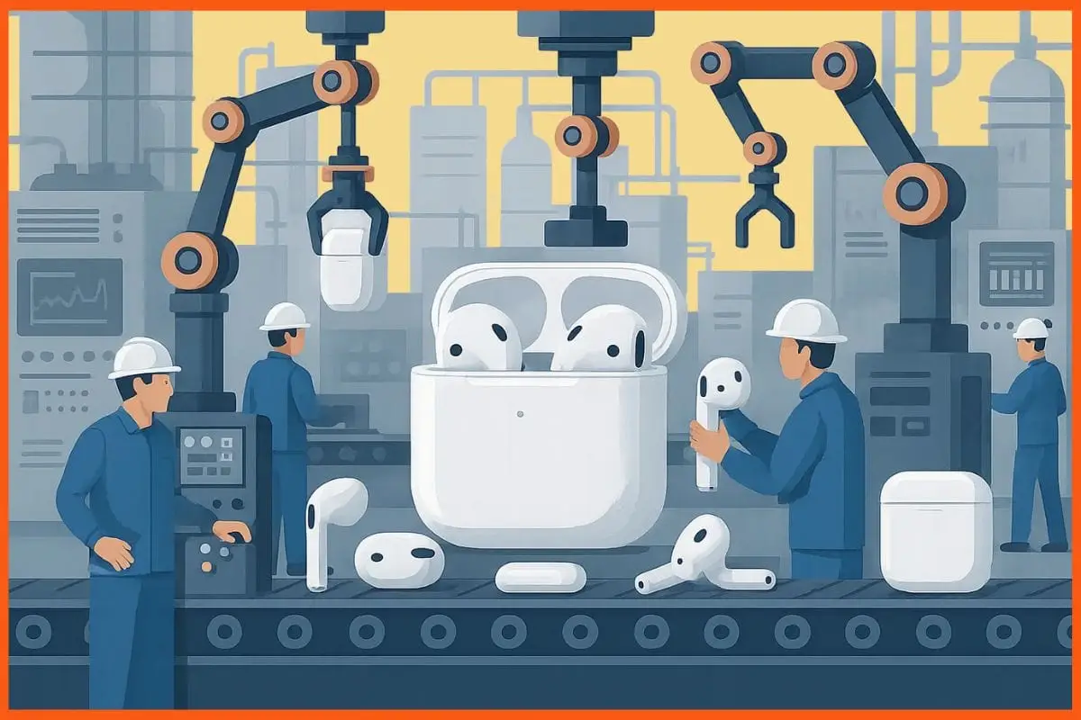 Foxconn Subsidiary to Boost AirPods Production with Major Manufacturing Line Overhaul