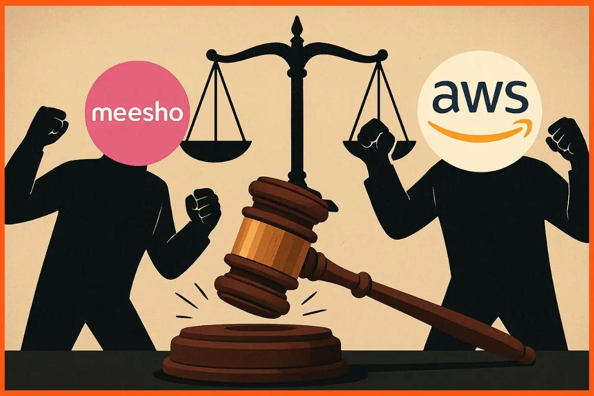 Meesho vs AWS: INR 127 Crore Cloud Clash Ahead of IPO