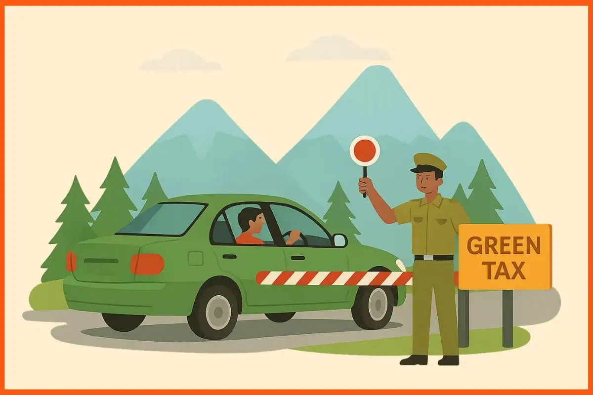 Uttarakhand to Levy Green Tax on Out-of-State Vehicles Starting December