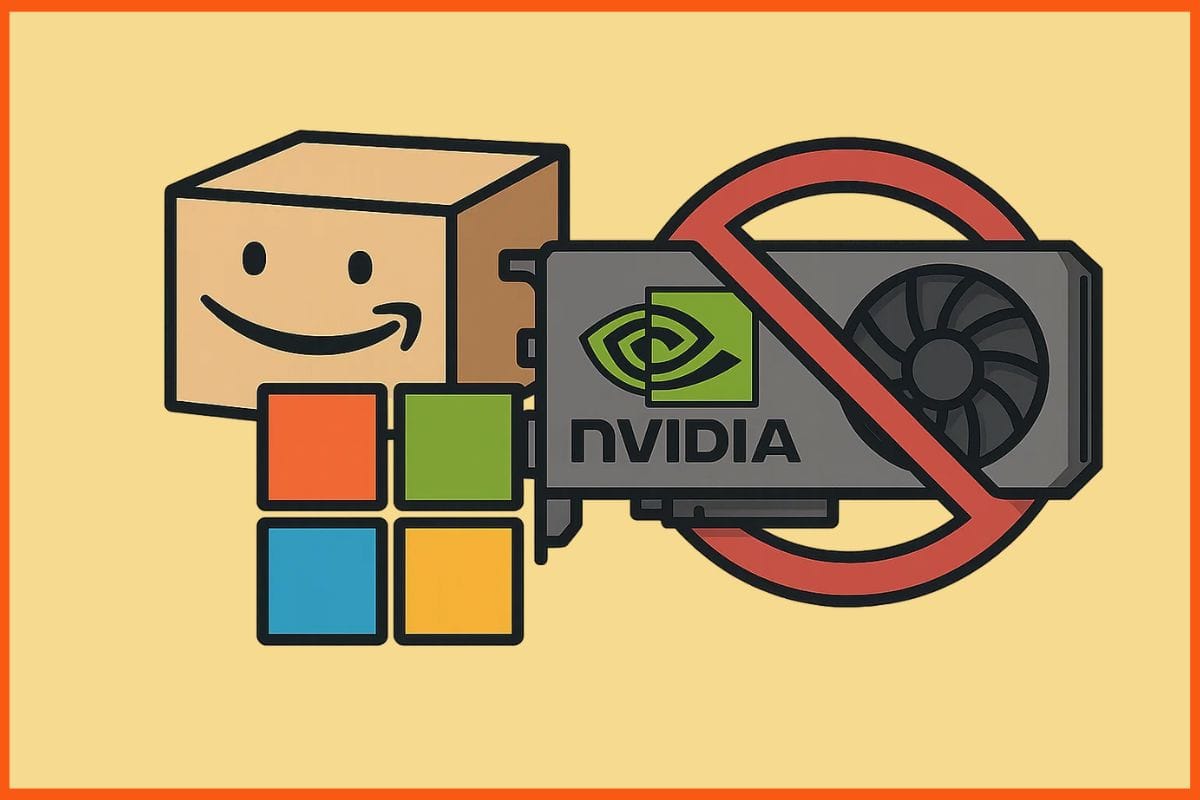 Amazon, Microsoft Back Initiative to Restrict Nvidia’s AI Chip Exports to China