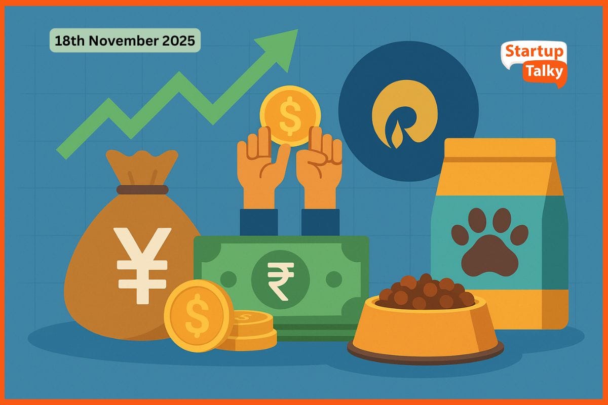 Daily Indian Funding Roundup & Key News – 18th November 2025: Yubi Raises INR 411 Cr, Axirium Secures $3.5 Mn, Reliance Enters Pet Food Market & More