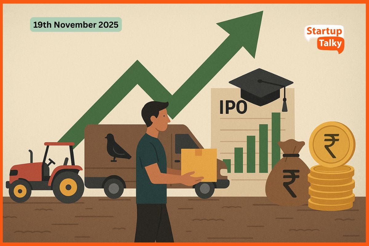Daily Indian Funding Roundup & Key News – 19th November 2025: Tractor Junction Raises $22 Mn, Pidge Secures INR 120 Cr, PhysicsWallah IPO Soars & More