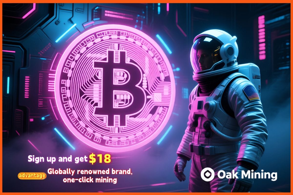 How to Easily Earn Passive Crypto Income via OAK Mining’s Mobile Cloud Mining Platform!