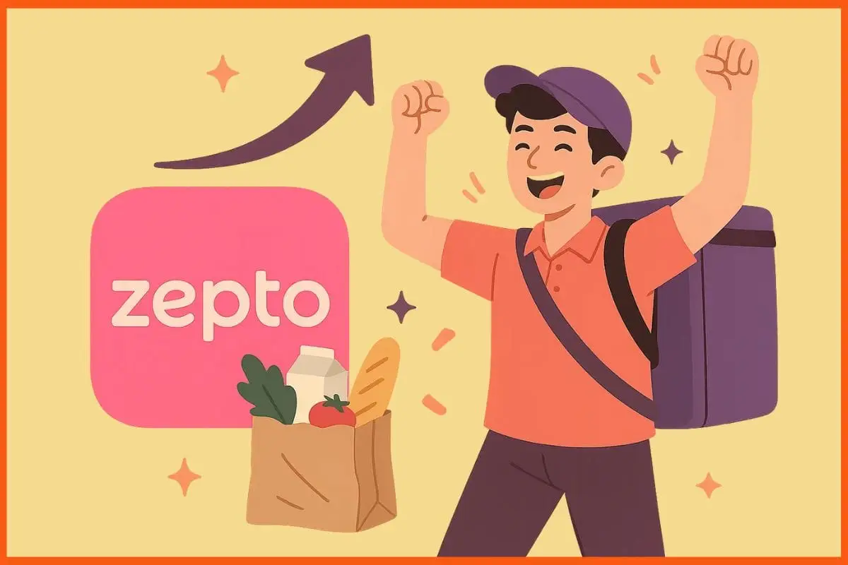 Zepto Drops Handling and Surge Fees on All Orders After $450 Million Funding Round