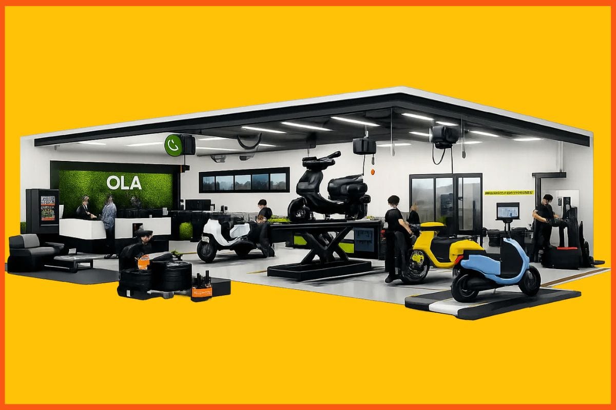 Ola Electric Launches Hyperservice Centres Offering Same-Day Vehicle Service