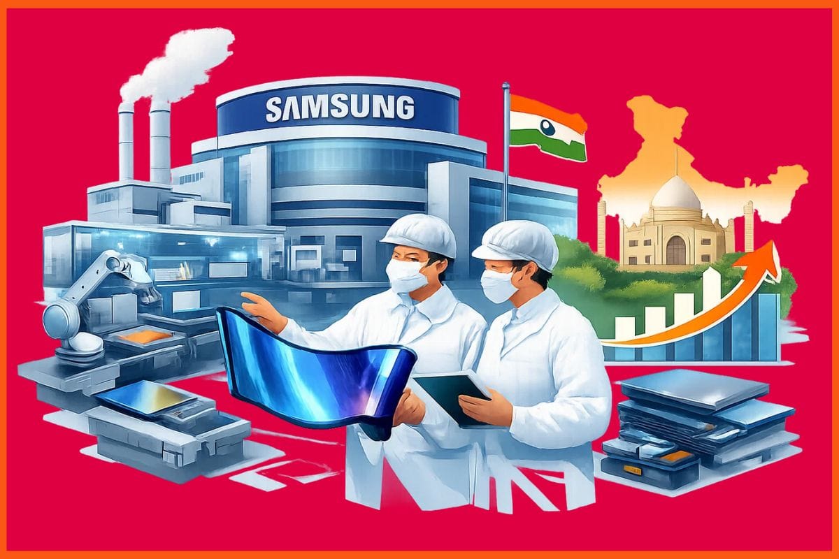 Samsung Eyes Display Manufacturing Expansion in India, Seeks PLI Scheme Extension