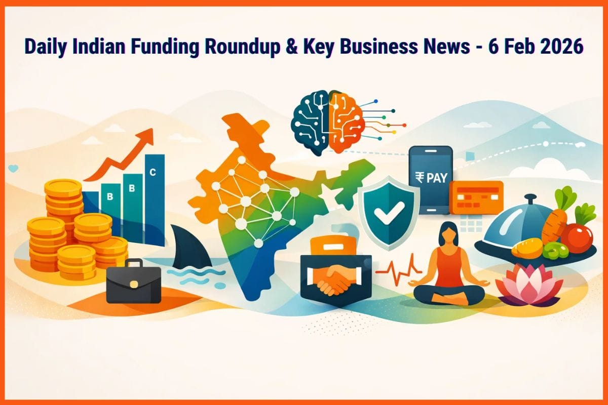 Daily Indian Funding Roundup & Key News - 6 Feb 2026: Wholeleaf Raises $166K, House of EM5 Secures Angel Funding & More