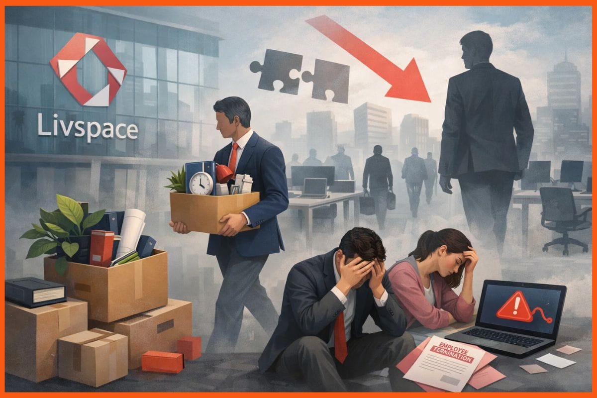 Livspace Lays Off 1,000 Employees as Co-founder Exits Amid Restructuring Drive