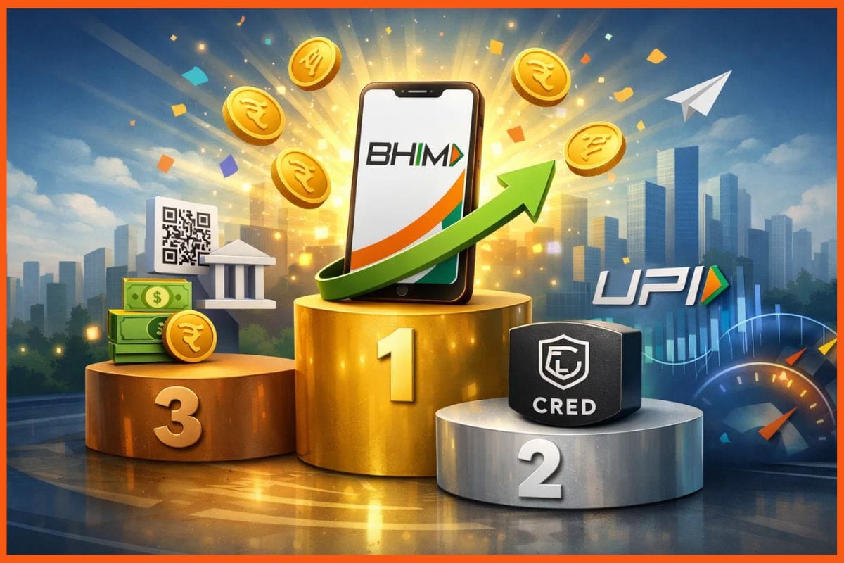 NPCI’s BHIM Tops January UPI Charts, Overtakes CRED