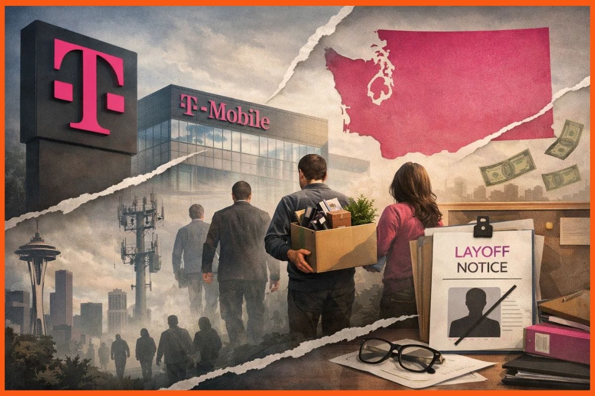 T-Mobile to Cut Nearly 400 Jobs in Washington in Major Workforce Restructuring