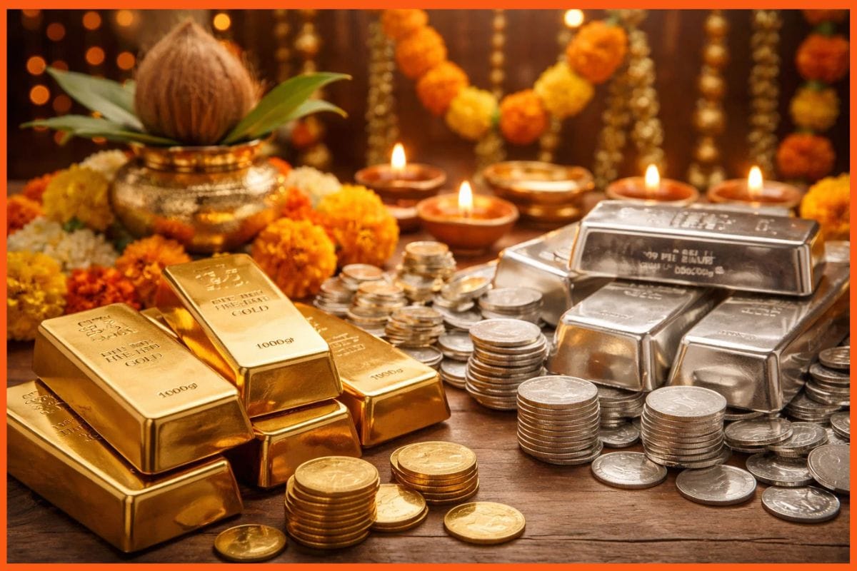Gold and Silver Prices in India on 22 March 2026: Gold Holds Firm, Silver Steady Amid Navratri Demand