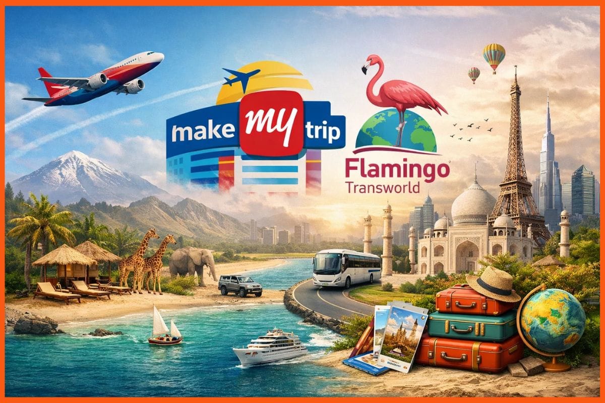 MakeMyTrip Takes Controlling Stake in Flamingo Transworld to Boost Travel Packages