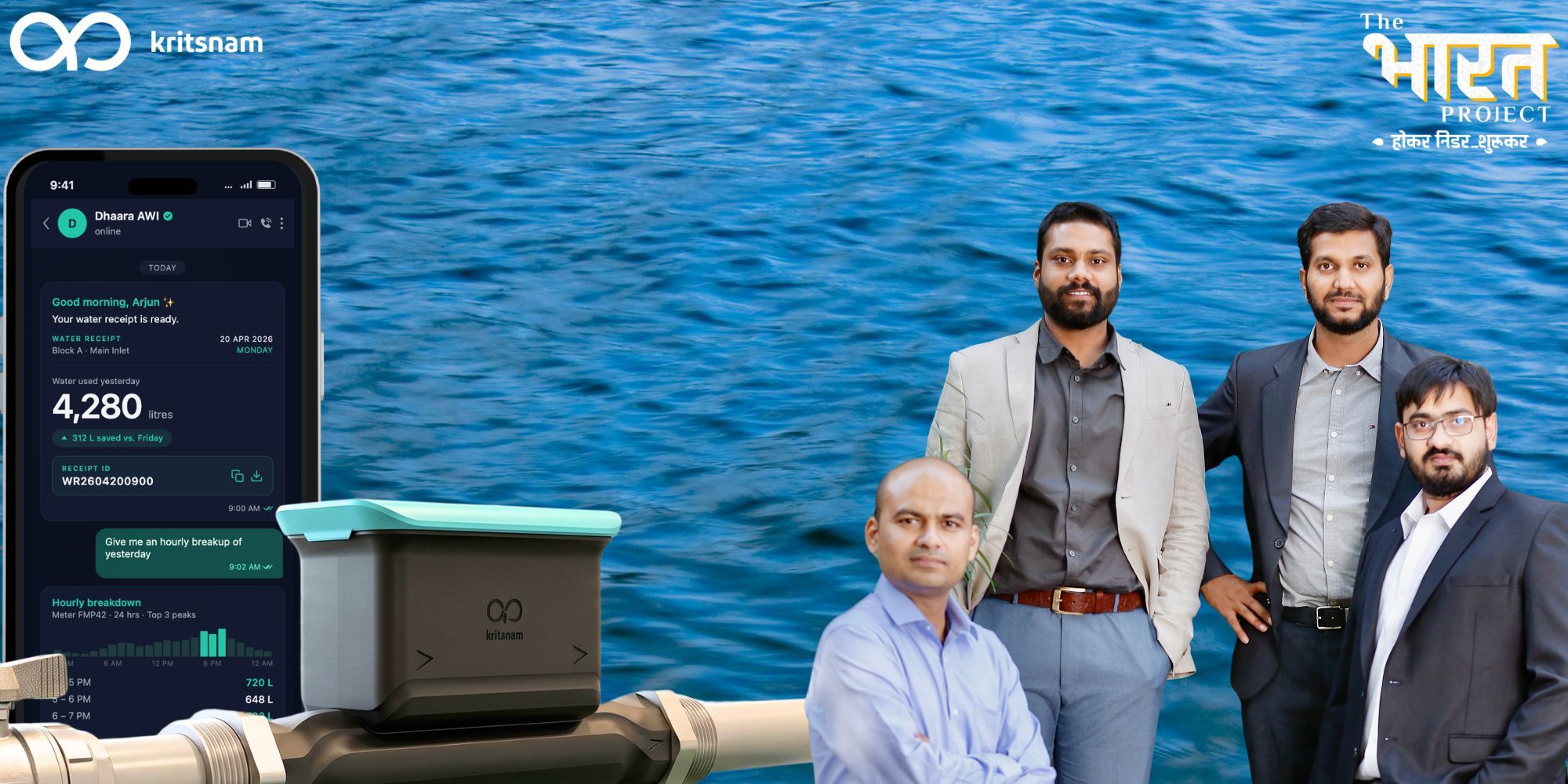 How Kritsnam is building India’s water accounting system