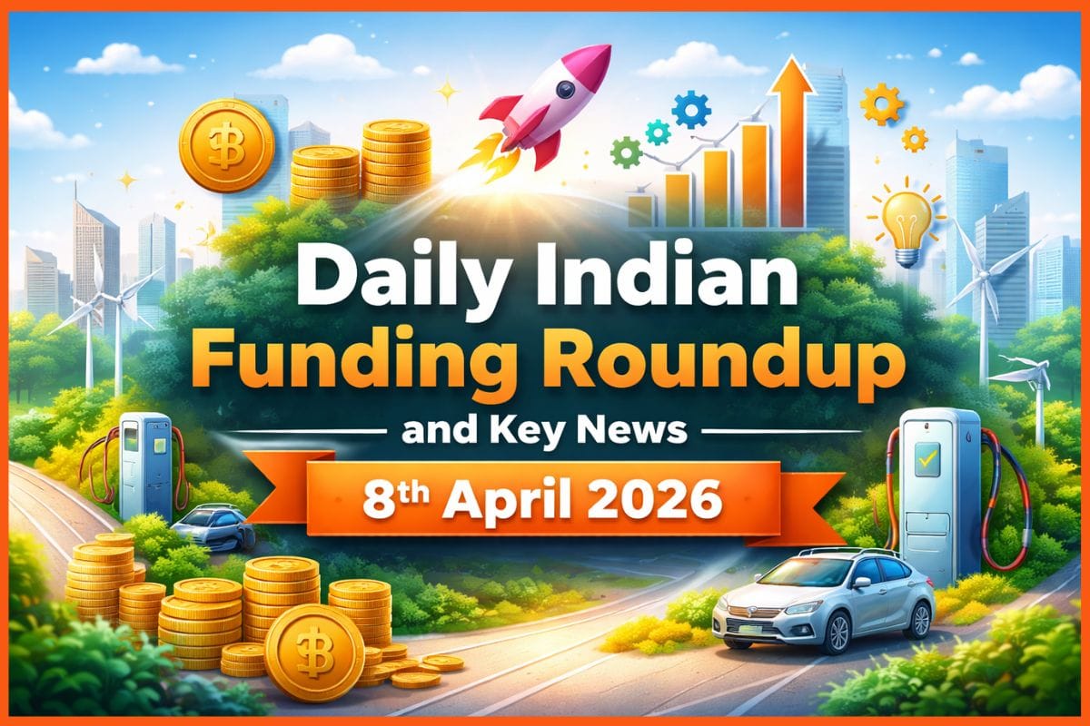 Daily Indian Funding Roundup and Key News - 8th April 2026: KreditBee Enters Unicorn Club, RoshAi Raises INR 22 Crore & More