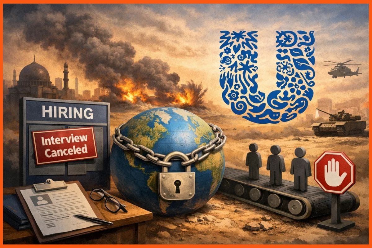 Unilever Announces Hiring Freeze Globally Due to West Asia Crisis