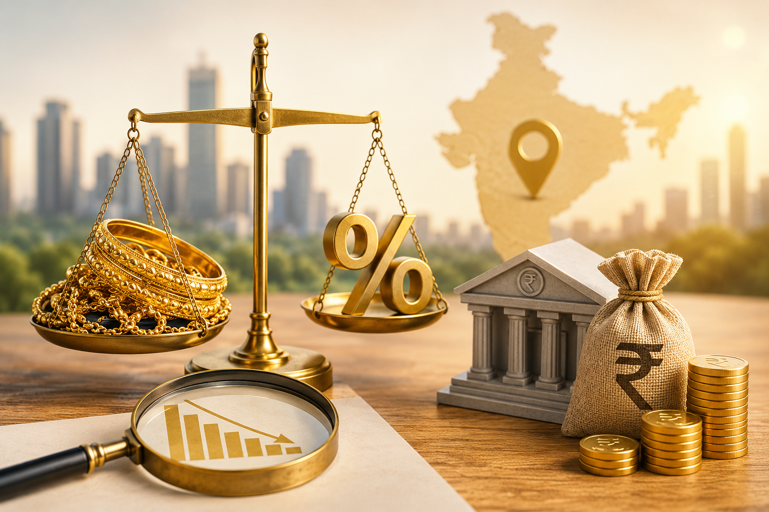 How to find the lowest gold loan interest rate in India without missing the fine print