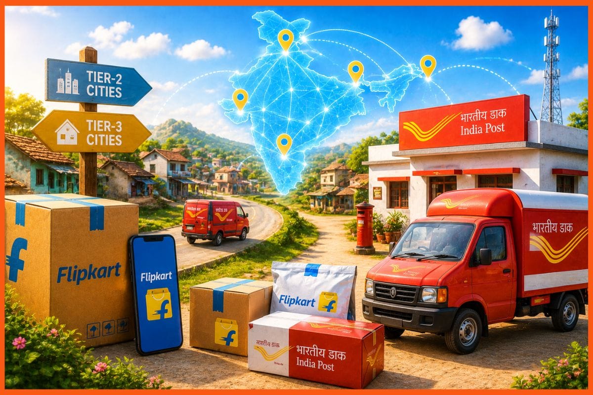 Flipkart Taps India Post to Strengthen Deliveries Across Tier-2 and Tier-3 Cities