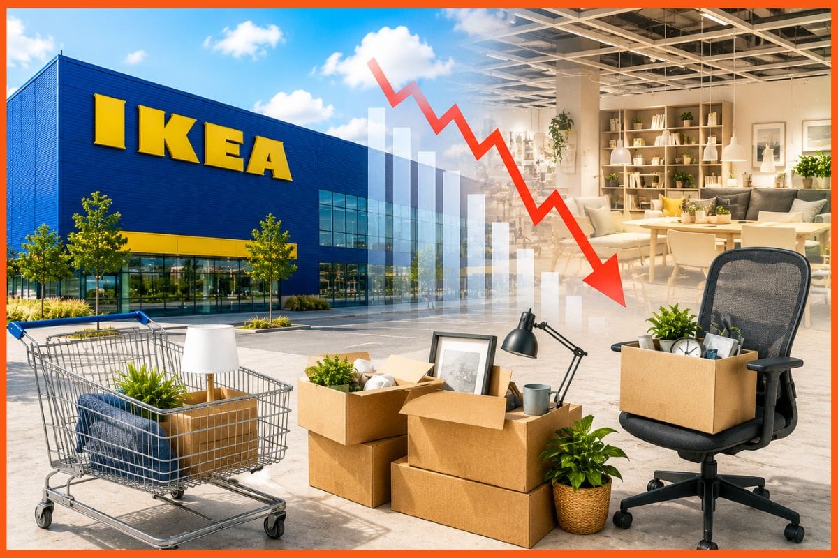 Falling Consumer Spending Forces IKEA Franchiser to Reduce Workforce by 850