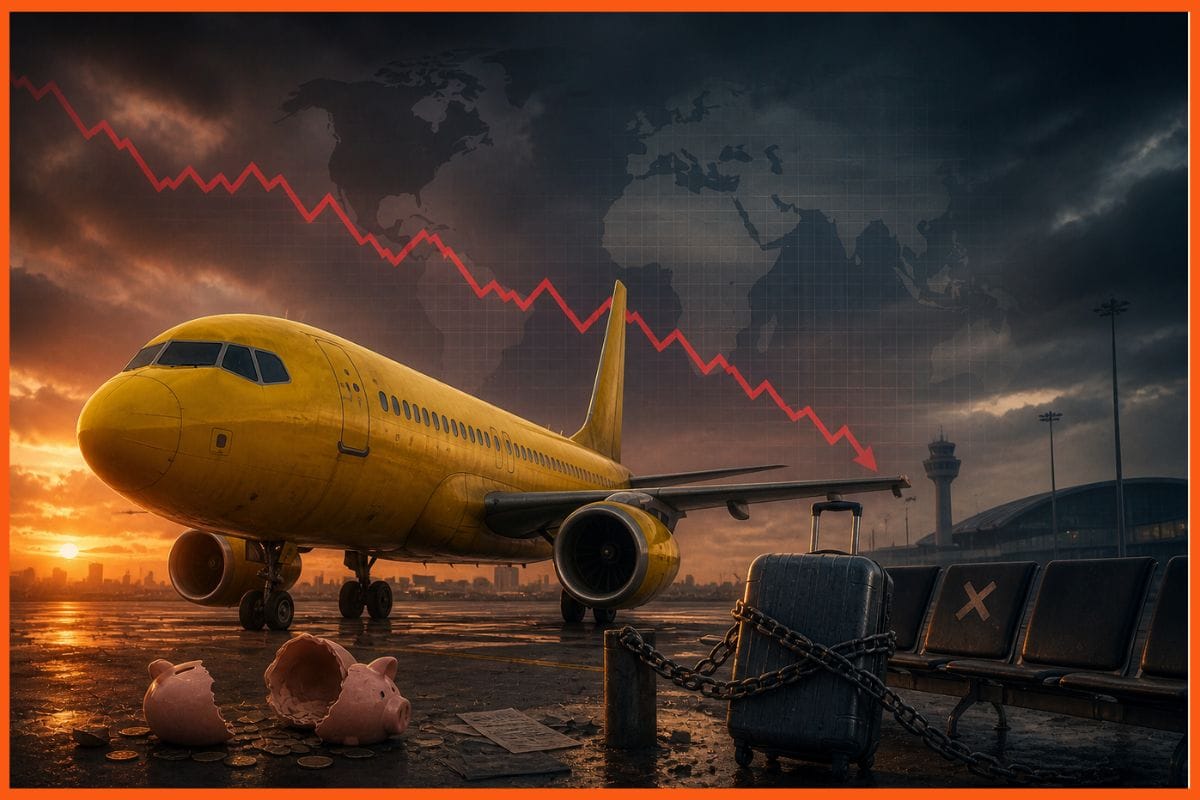 Spirit Airlines Ceases Operations Amid Financial Crisis, 17,000 Jobs at Risk