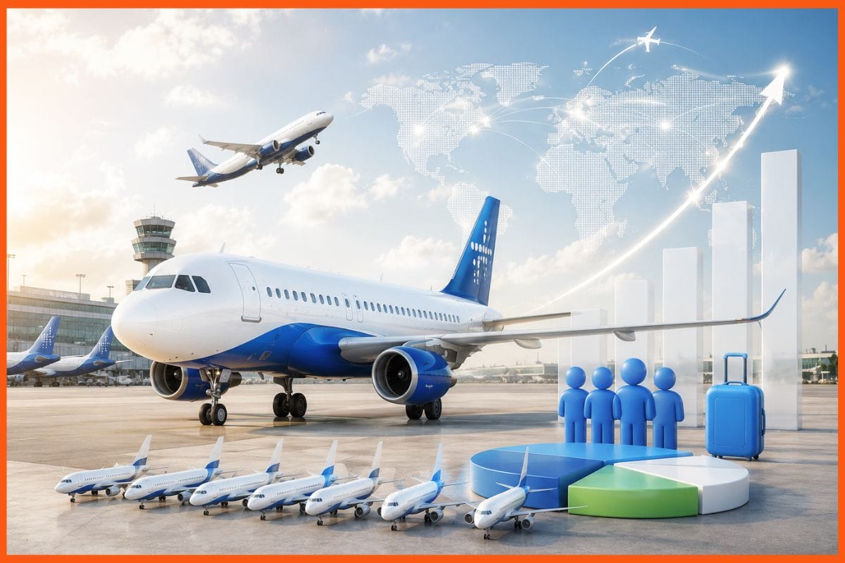 IndiGo Unveils FY30 Growth Plan with 550-Aircraft Fleet and 200 Million Passenger Goal